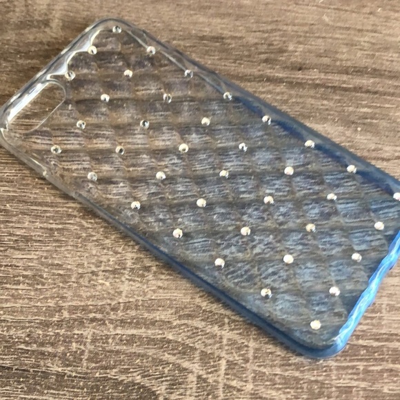 Phone Case for IPhone Blue Gem Ombré iPhone 8 - Picture 3 of 5